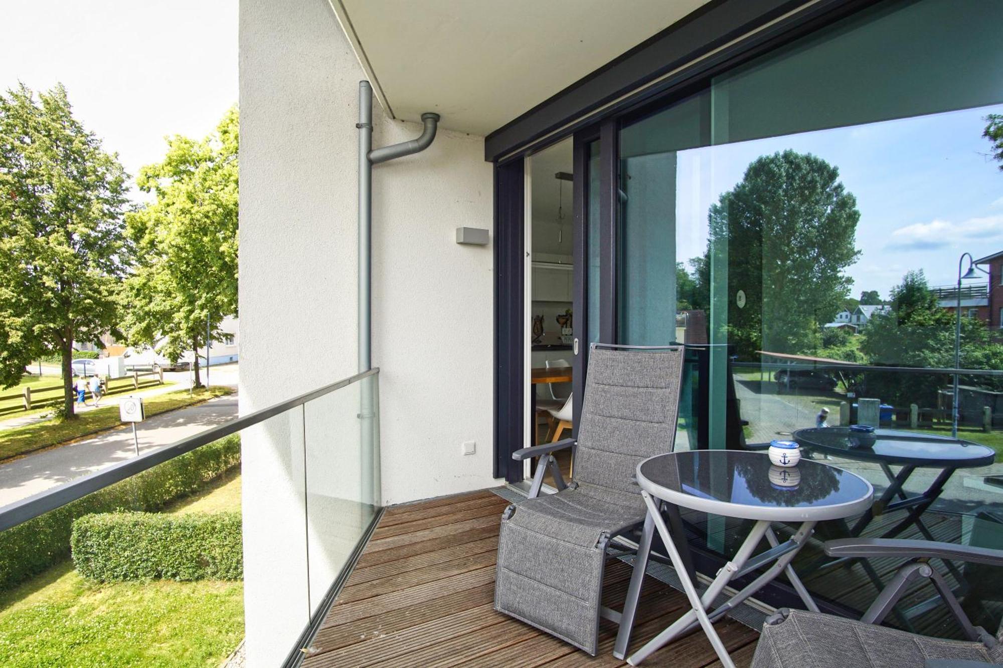 Haus Hafenkieker Fewo 08 - Balkon, Hafenblick Putbus Zewnętrze zdjęcie